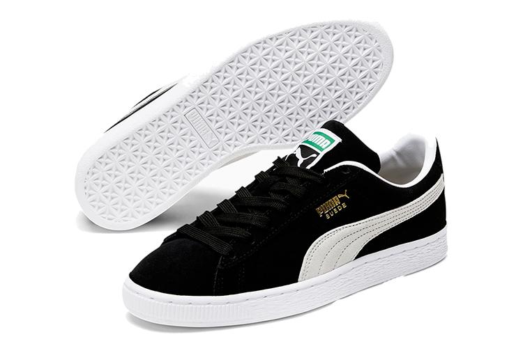 Кеды женские PUMA Suede Classic XXI черные и белые, 36 EU
