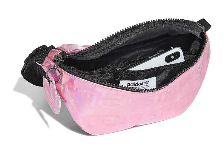 Спортивная поясная сумка унисекс Adidas Originals GN2126 ярко-розовая