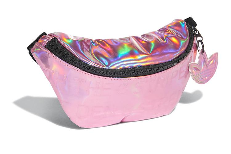 Спортивная поясная сумка унисекс Adidas Originals GN2126 ярко-розовая