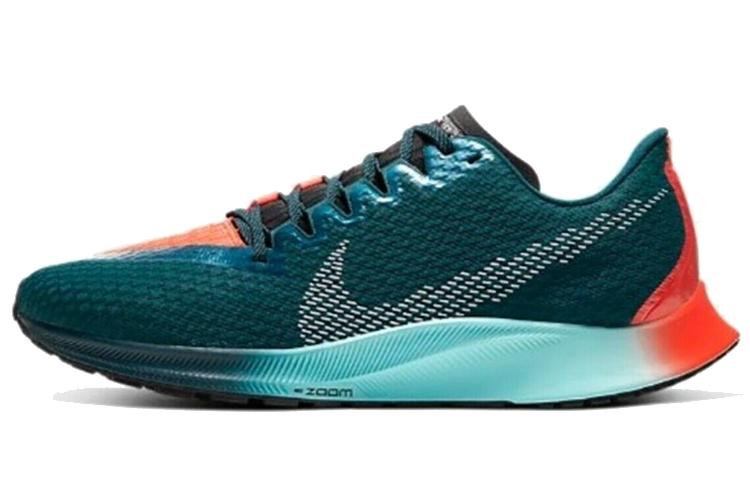 Кроссовки мужские Nike Air Zoom Rival Fly 2 teal-orange, 44.5 EU