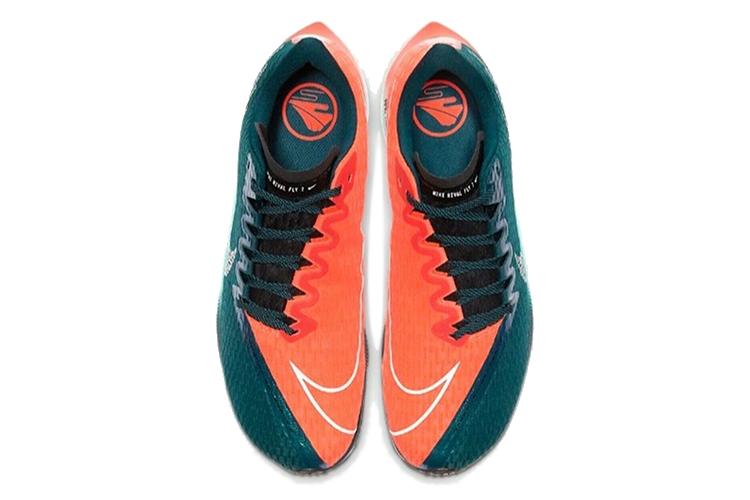 Кроссовки мужские Nike Air Zoom Rival Fly 2 teal-orange, 44.5 EU
