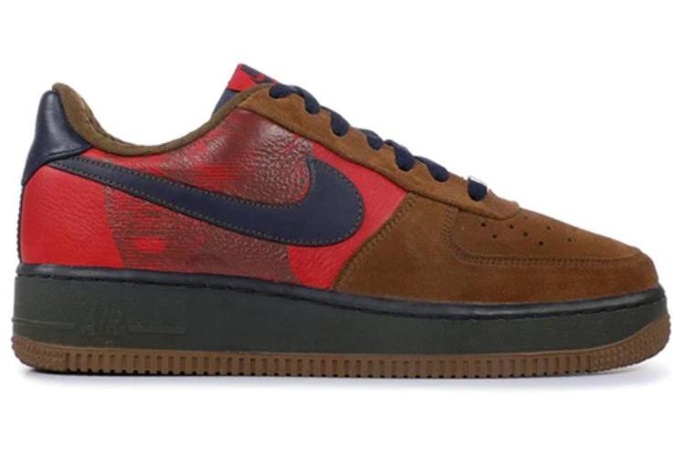 Кеды женские Nike Air Force 1 Premium brown-red, 38 EU