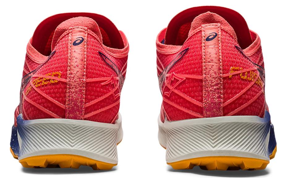 Кроссовки женские ASICS Fujispeed papaya indigo blue, 37 EU