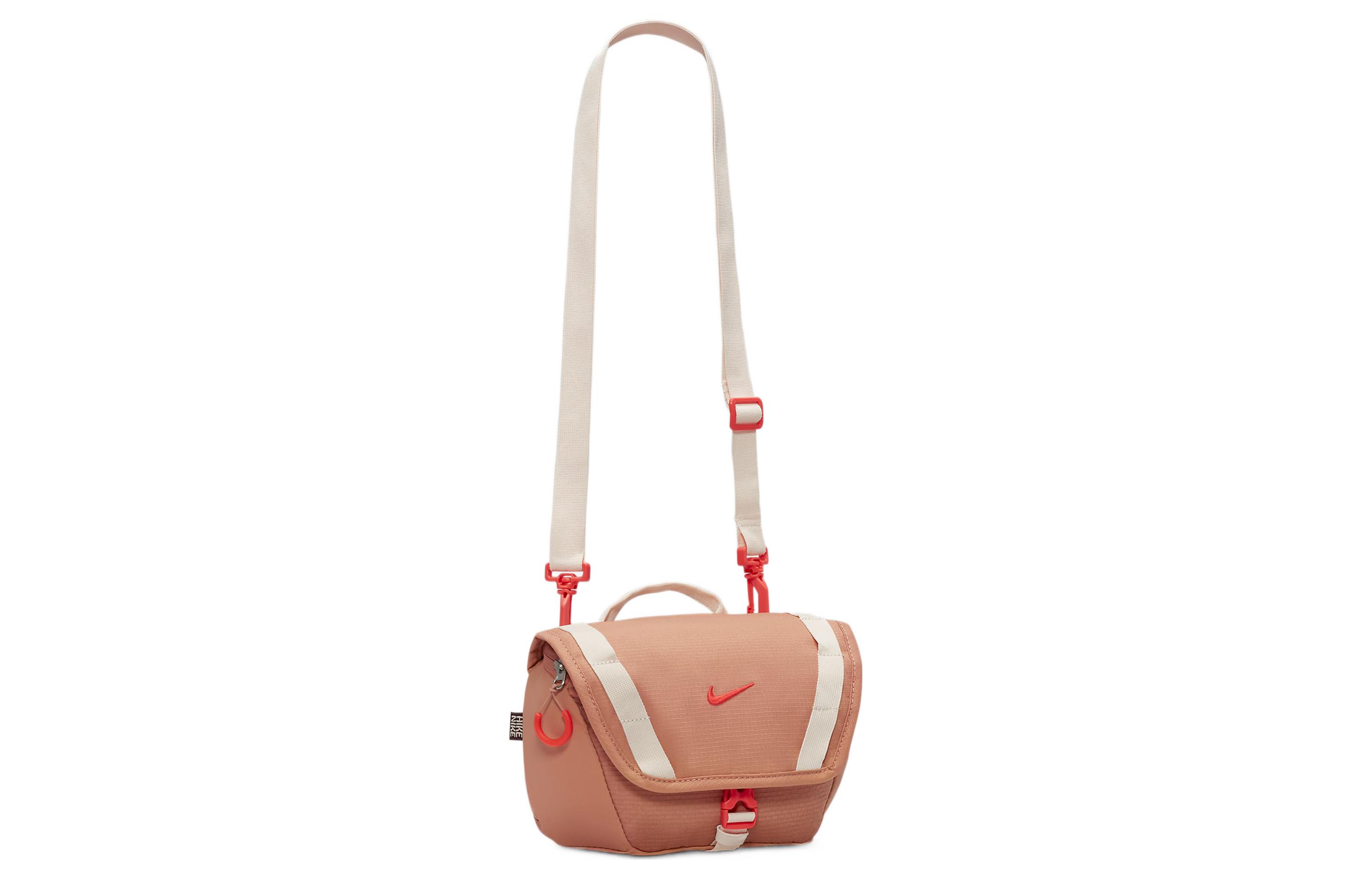 Сумка унисекс Nike Fanny Pack peach-white, One Size EU