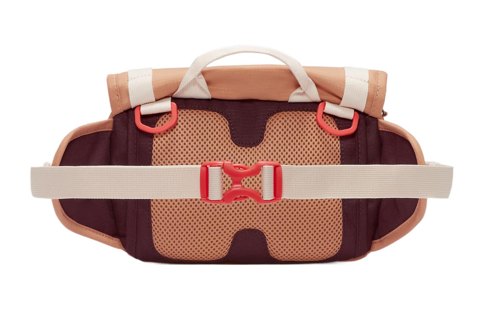 Сумка унисекс Nike Fanny Pack peach-white, One Size EU