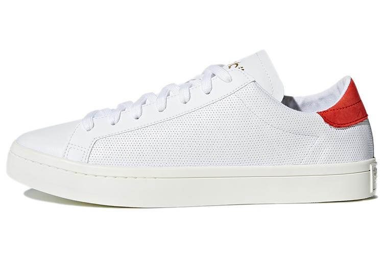 Кроссовки унисекс Adidas Originals Courtvantage белые, красные