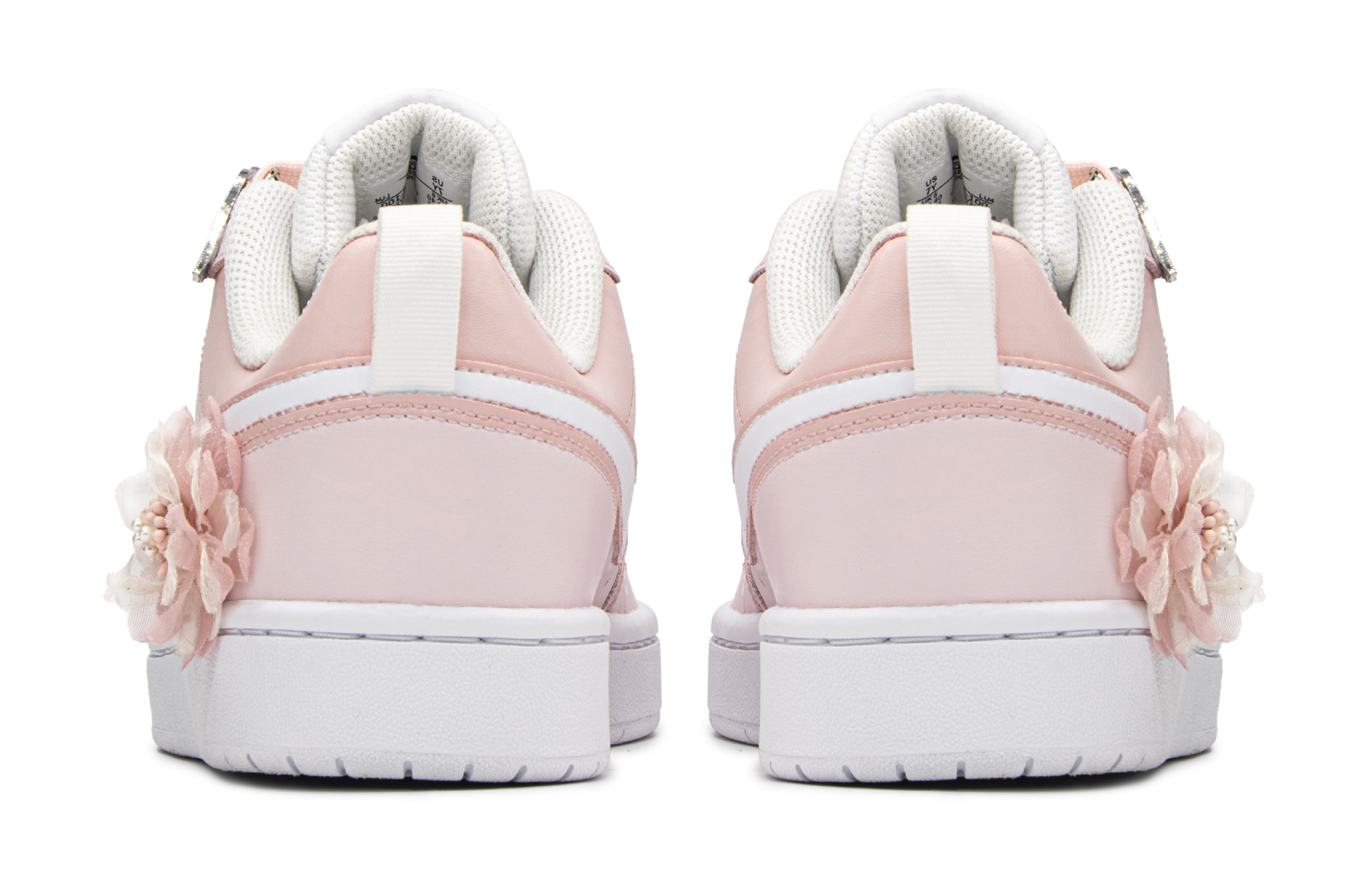 Спортивные кеды женские Nike Court Borough Height Increasing розовые, 36.5 EU