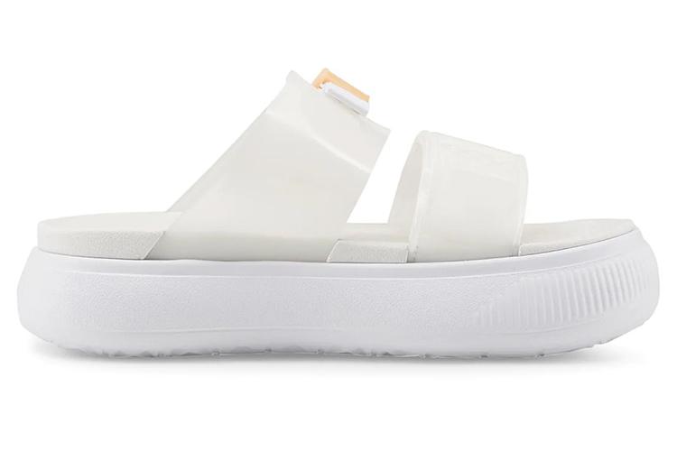 Шлепанцы женские PUMA Mayu Pop Sandal белые, 35.5 EU