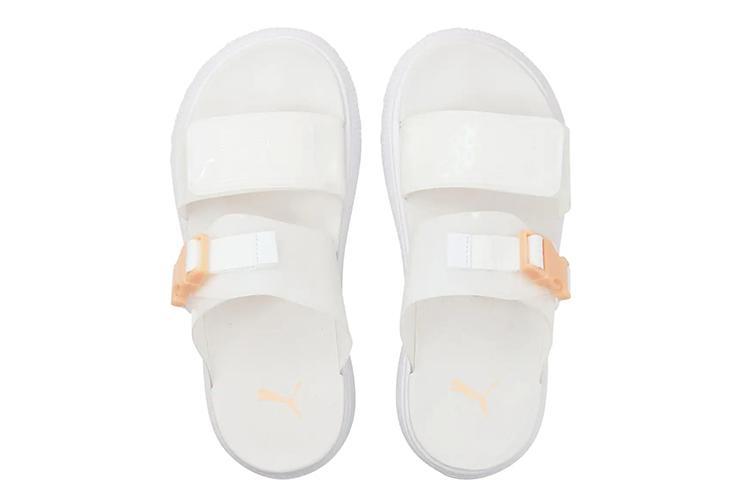 Шлепанцы женские PUMA Mayu Pop Sandal белые, 35.5 EU