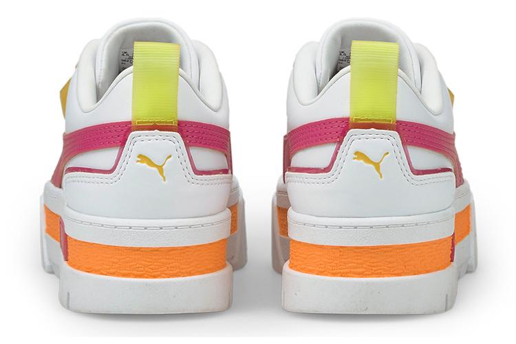 Кеды женские PUMA Mayze City Lights белые-розовые, 39 EU