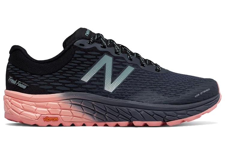 Кроссовки женские New Balance Fresh Foam Hierro V2 серые черные розовые, 35 EU