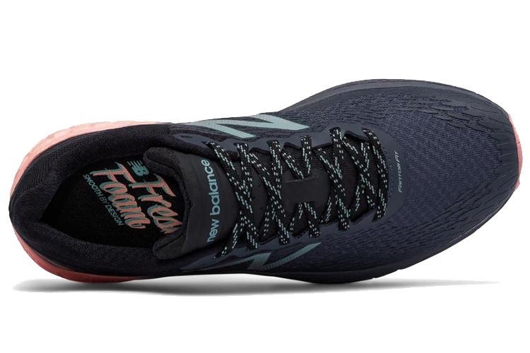 Кроссовки женские New Balance Fresh Foam Hierro V2 серые черные розовые, 35 EU