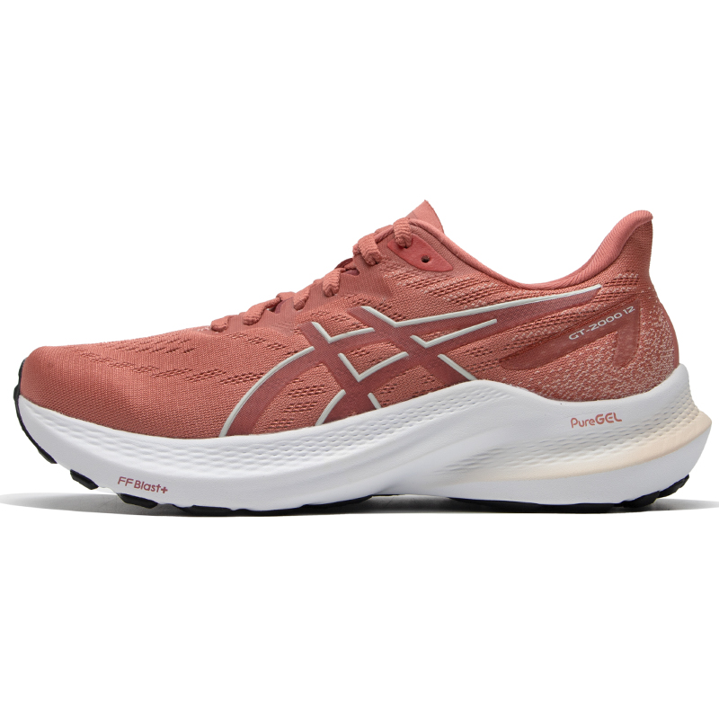 Спортивные кроссовки женские ASICS GT-2000 12 Light rusty red, 35.5 EU