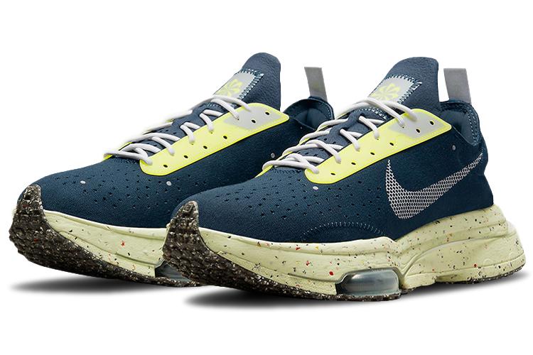 Кроссовки мужские Nike Air Zoom Type Crater navy yellow, 39 EU