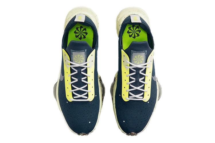 Кроссовки мужские Nike Air Zoom Type Crater navy yellow, 39 EU