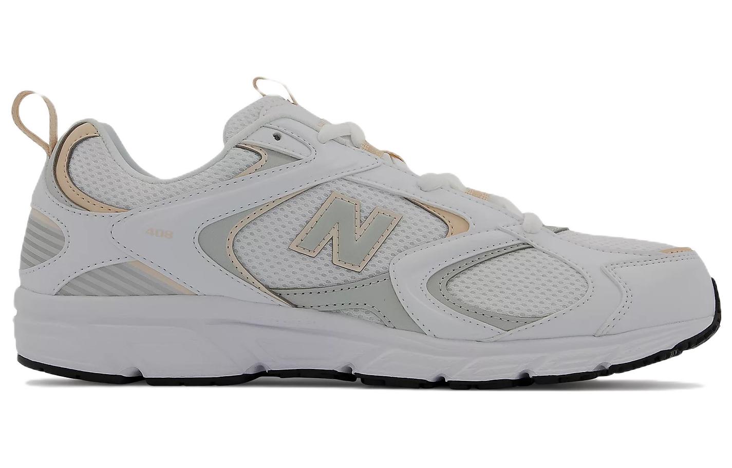 Кроссовки унисекс New Balance 408 ivory grey, 39.5 EU