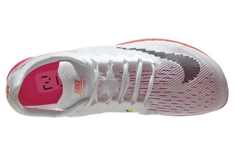 Кроссовки унисекс Nike Spike Flat 100 белые, розовые, 40.5 EU