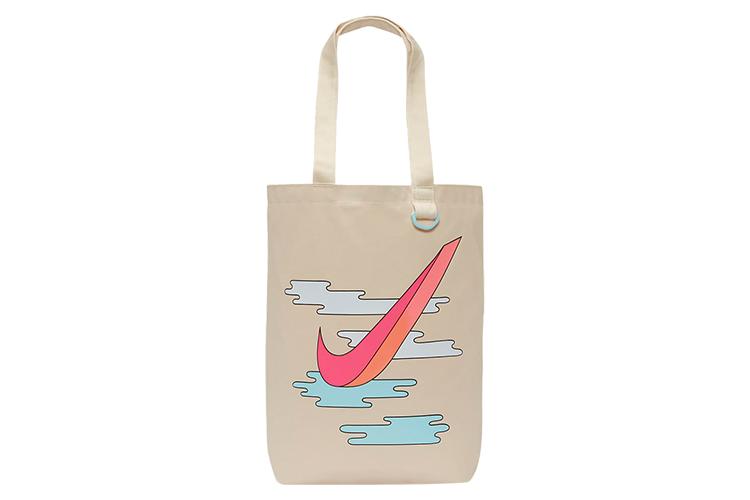 Сумка унисекс Nike Heritage Cotton Tote Bag бежевый