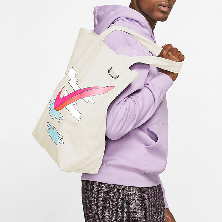 Сумка унисекс Nike Heritage Cotton Tote Bag бежевый