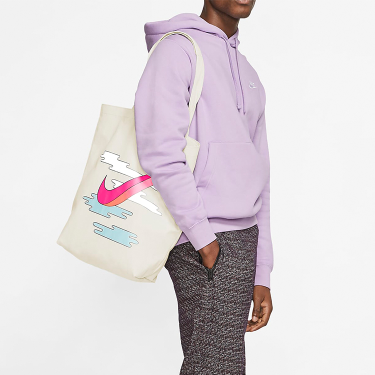 Сумка унисекс Nike Heritage Cotton Tote Bag бежевый
