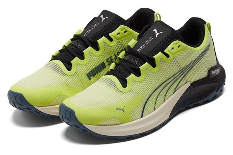 Кроссовки мужские PUMA Fast Trac Nitro Light Lime Black, 44.5 EU