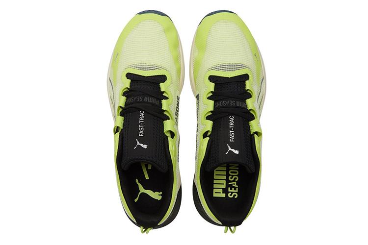 Кроссовки мужские PUMA Fast Trac Nitro Light Lime Black, 44.5 EU