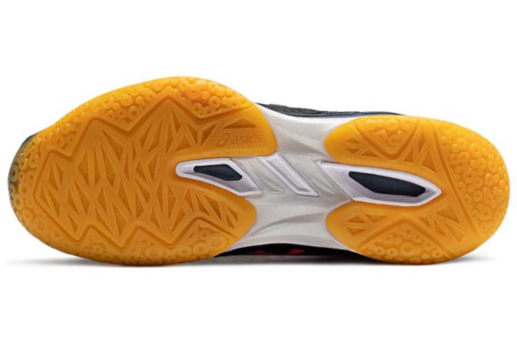 Кроссовки женские ASICS Court Control FF 3 черные, красные, 37.5 EU