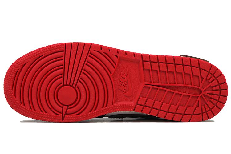 Кеды женские Jordan Air Jordan 1 RISK Low-Top GS розово-коричневые, 38.5 EU