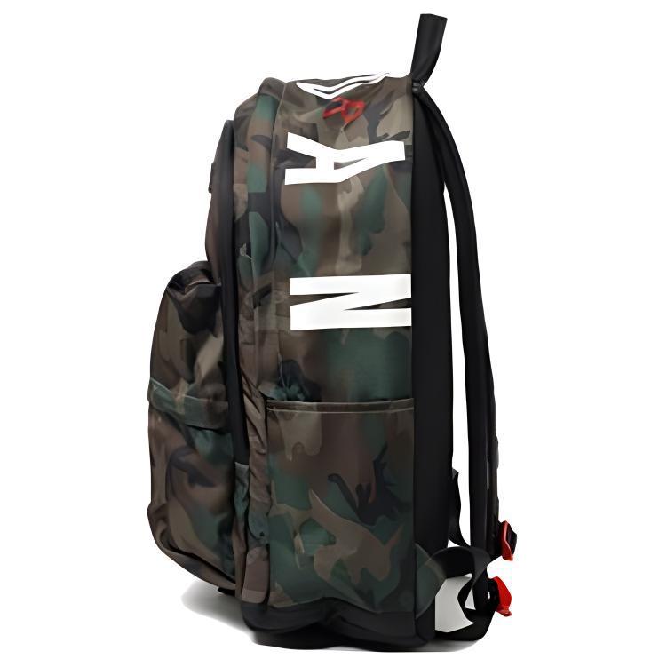Рюкзак унисекс Jordan 9A0172-650 камуфляж армейский зелёный