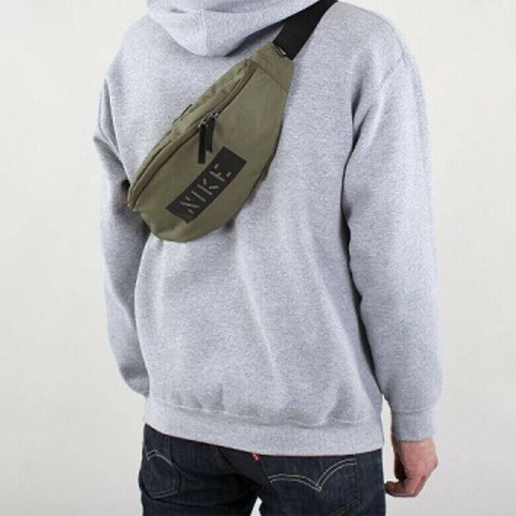 Сумка унисекс Nike Heritage Polyester Crossbody Bag, army green, Regular