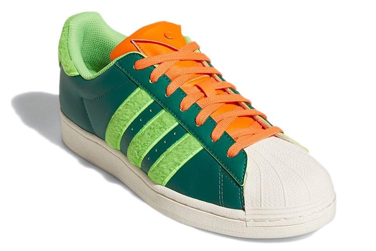 Кеды унисекс Adidas South Park X Superstar 'Kyle', teal-lime, 44 2/3 EU