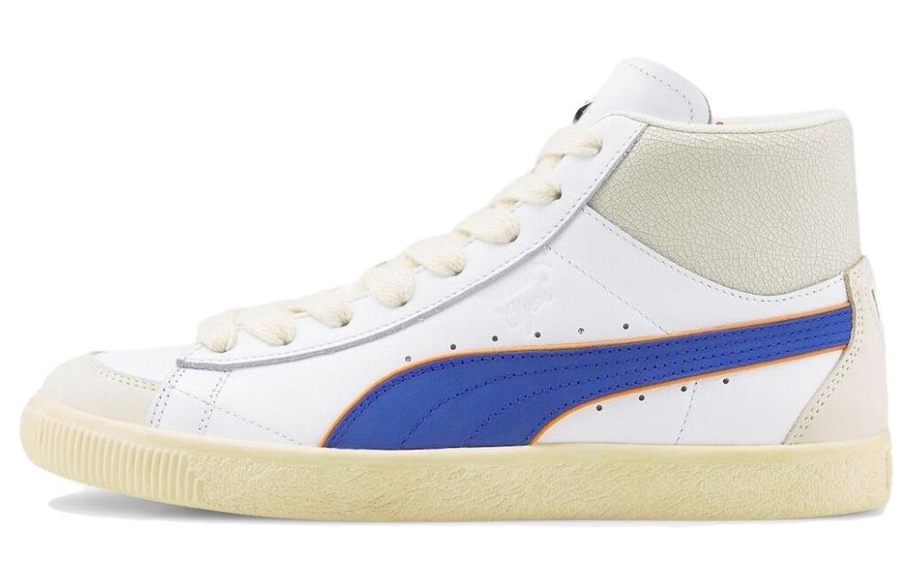 Кеды мужские PUMA Clyde Mid BBall белые, 42 EU