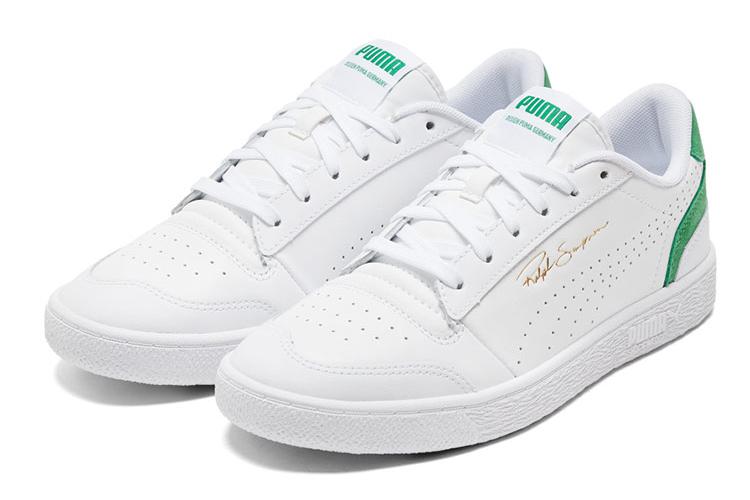 Кроссовки унисекс PUMA Ralph Sampson белые/зелёные, 37 EU