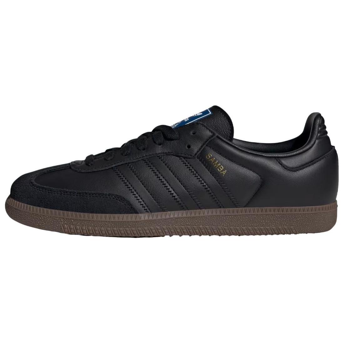 Кроссовки унисекс Adidas Samba OG черные, 36 2/3 EU