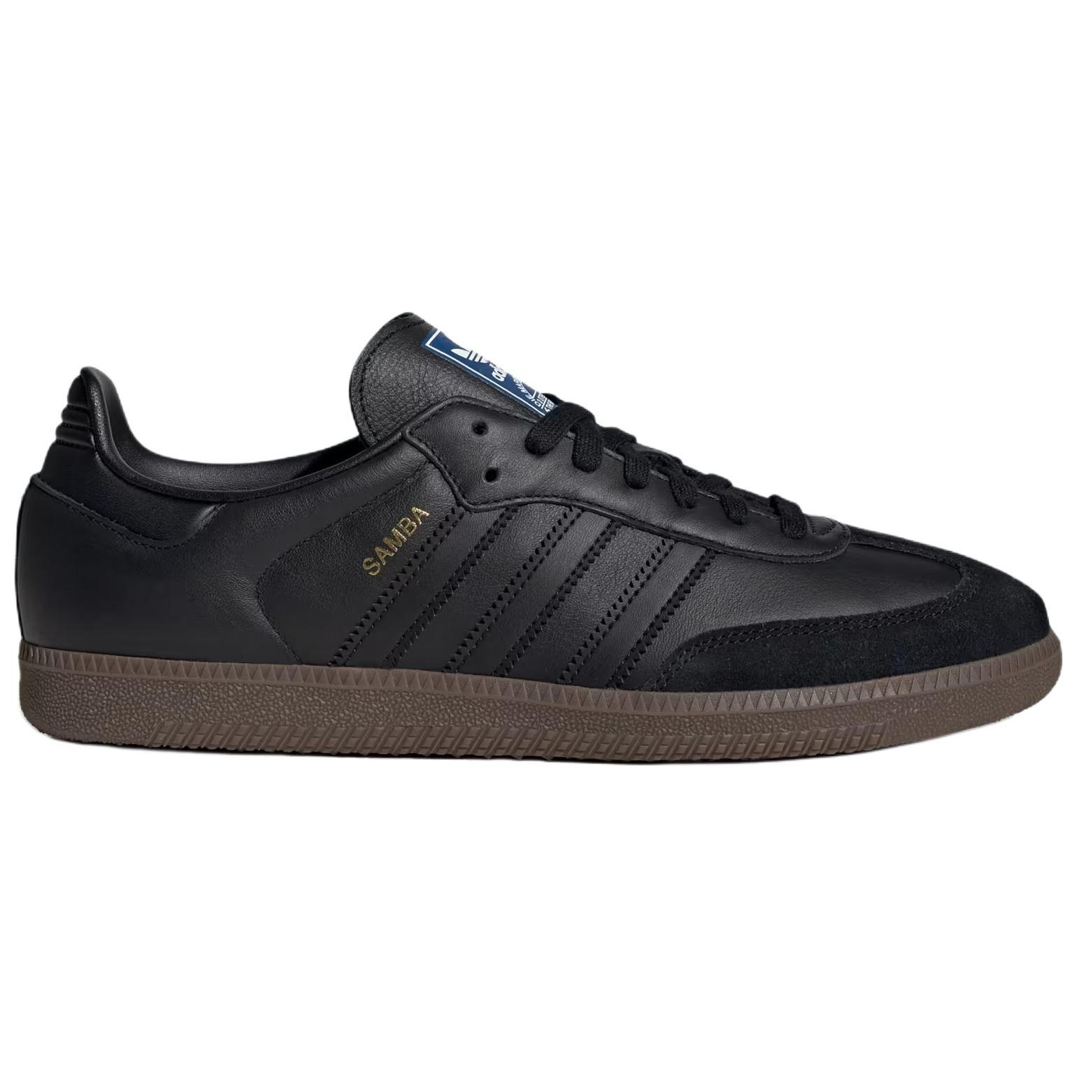 Кроссовки унисекс Adidas Samba OG черные, 36 2/3 EU