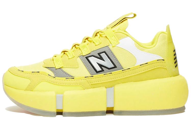 Кроссовки унисекс New Balance Vision Racer Jaden Smith желтые, 42.5 EU
