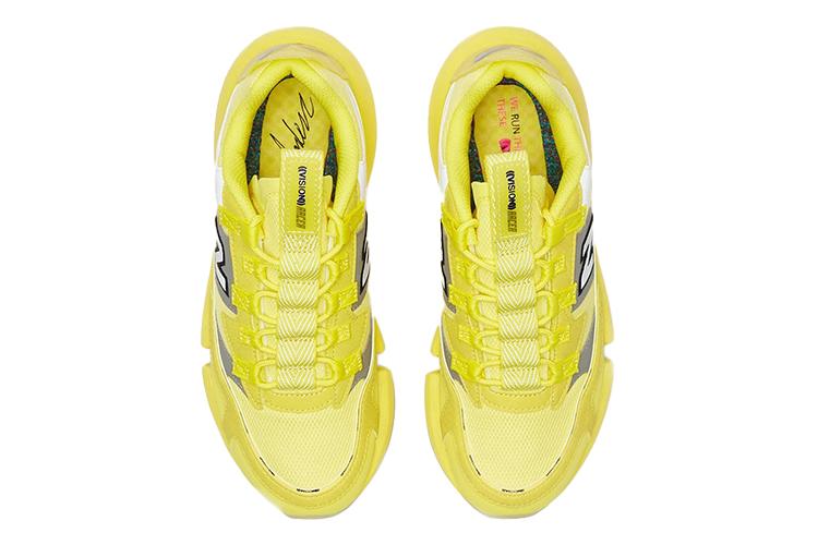 Кроссовки унисекс New Balance Vision Racer Jaden Smith желтые, 42.5 EU