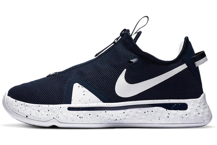 Кроссовки унисекс Nike PG 4 Team navy white, 41 EU