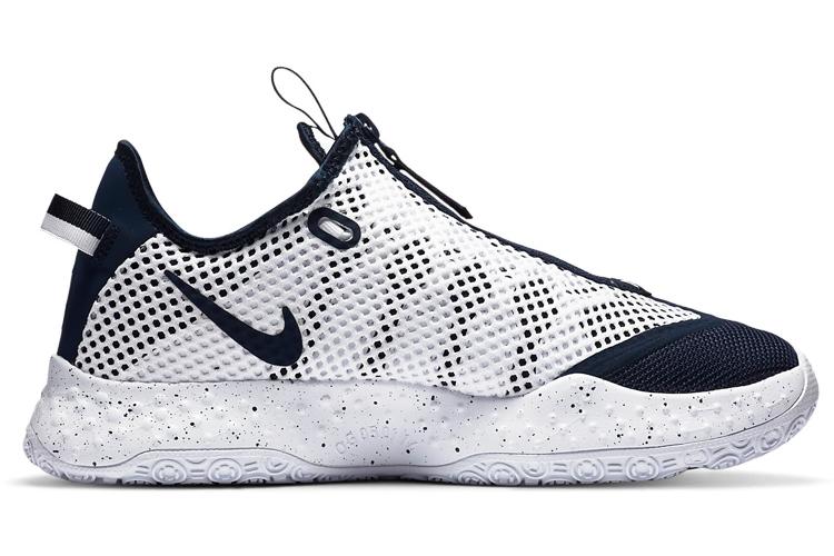 Кроссовки унисекс Nike PG 4 Team navy white, 41 EU