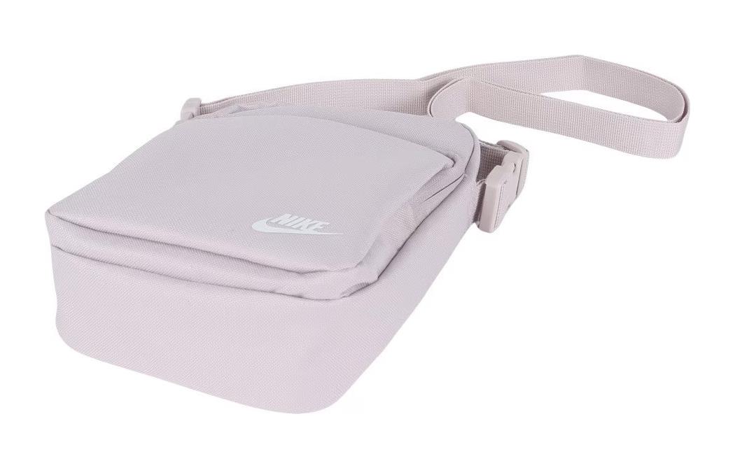 Кроссбоди-сумка унисекс Nike Heritage Nylon platinum purple & peak white