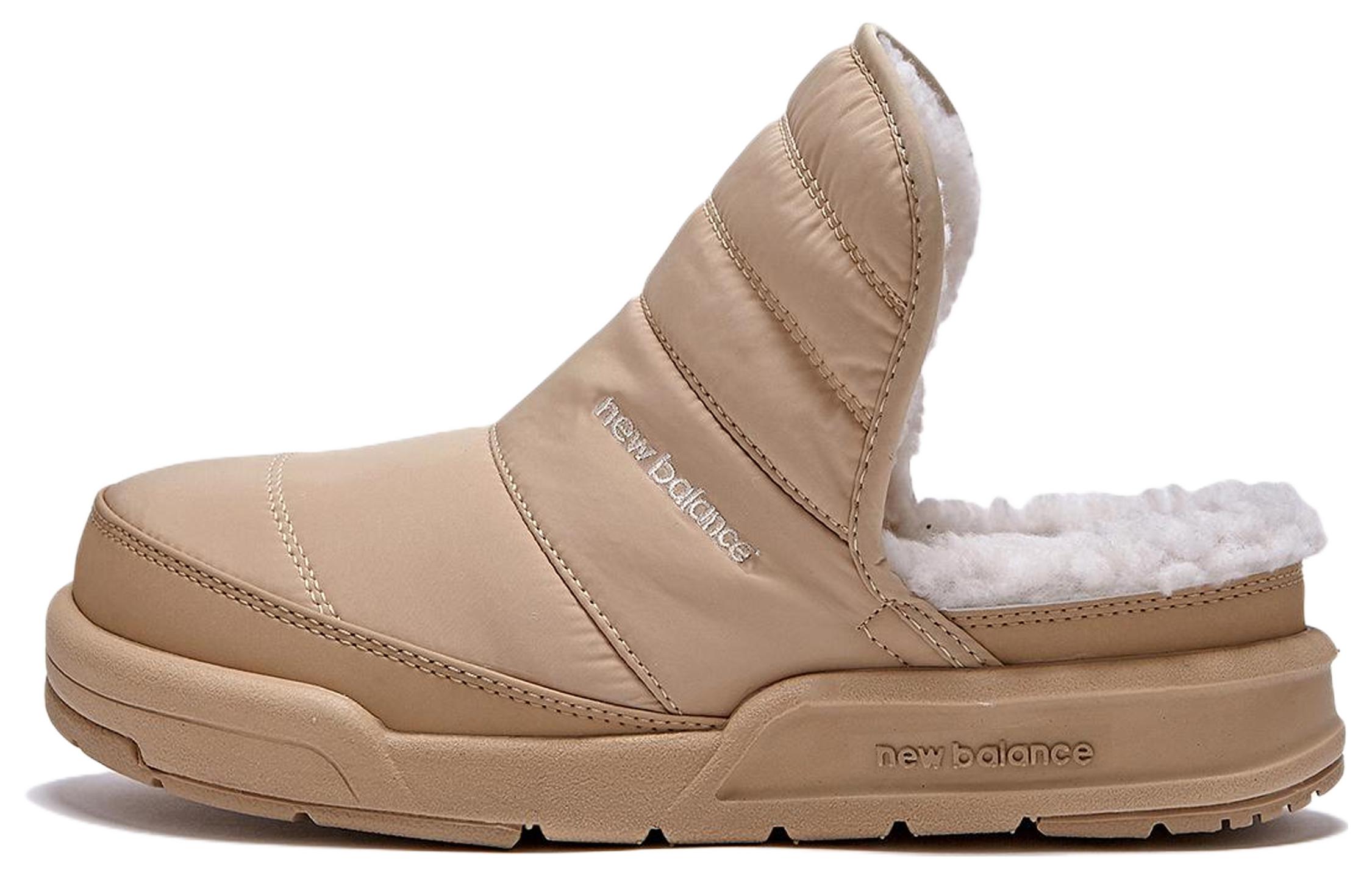 Мокасины унисекс New Balance Puflee, tan, 37.5 EU