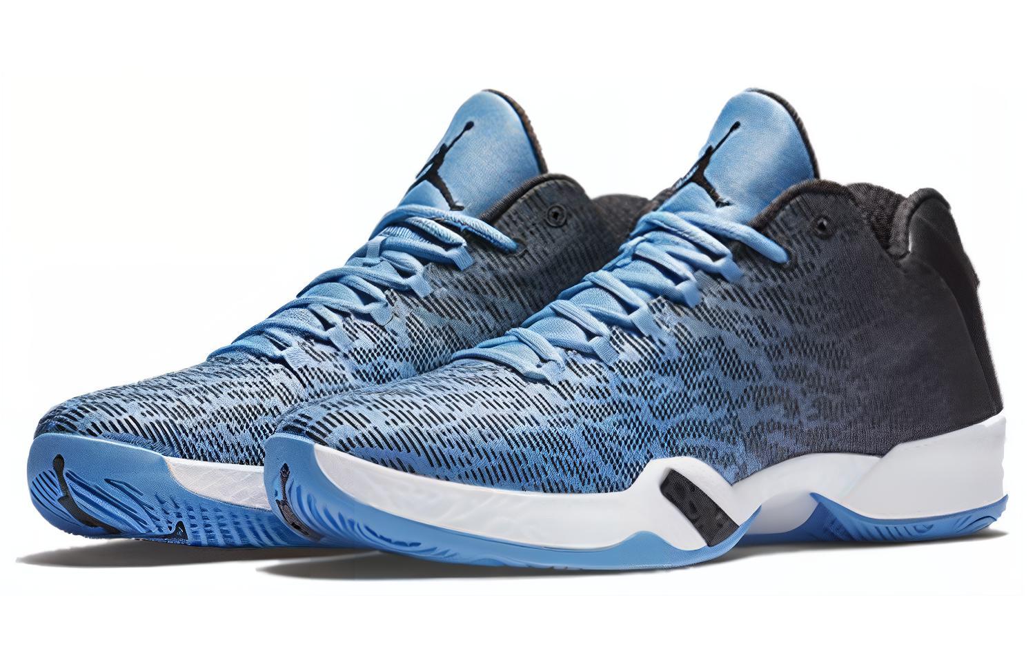 Кроссовки мужские Jordan XX9 Low UNC синий-черный, 44.5 EU