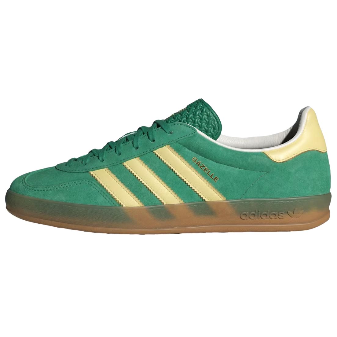 Кеды унисекс Adidas Gazelle Indoor Semi Court синий, желтый