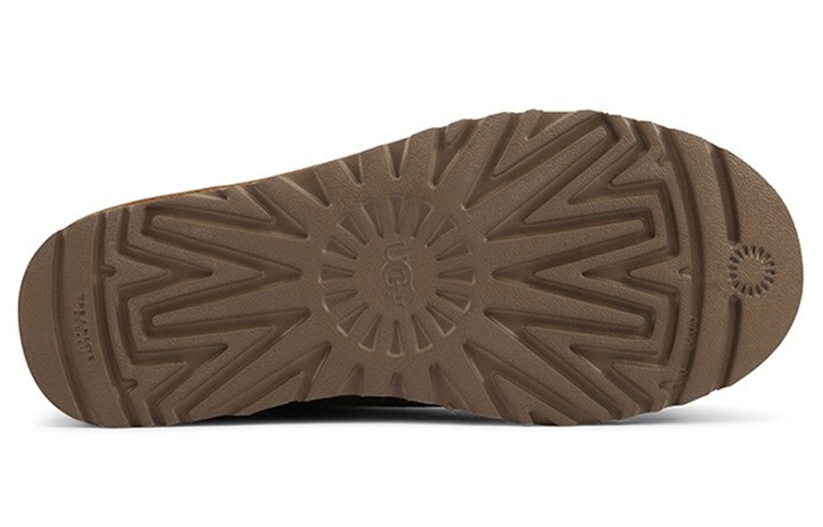 Сапоги женские UGG Mini Continuity Bow Fleece Lined коричневые, 39 EU