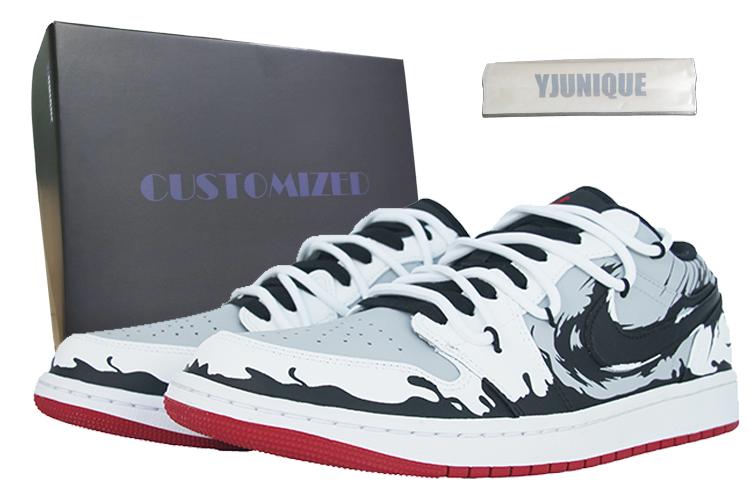 Кеды мужские Jordan Air Jordan 1 черные