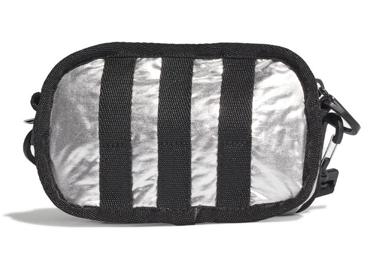 Сумка унисекс Adidas Originals GF3190 серебристая, Mini EU