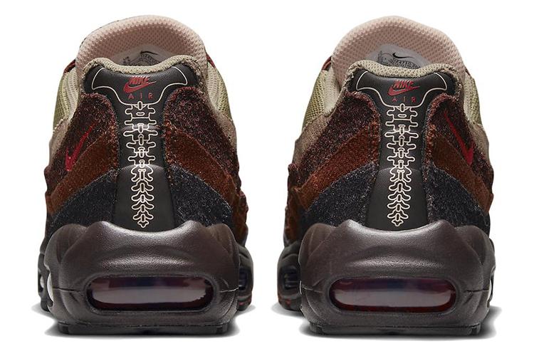 Спортивные кроссовки женские Nike Air Max 95 Anatomy Of Air, olive-brown, 36.5 EU