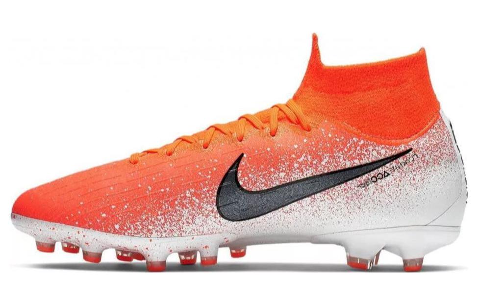 Футбольные бутсы мужские Nike Mercurial Superfly 6 Elite AG-Pro оранжевые, 46 EU