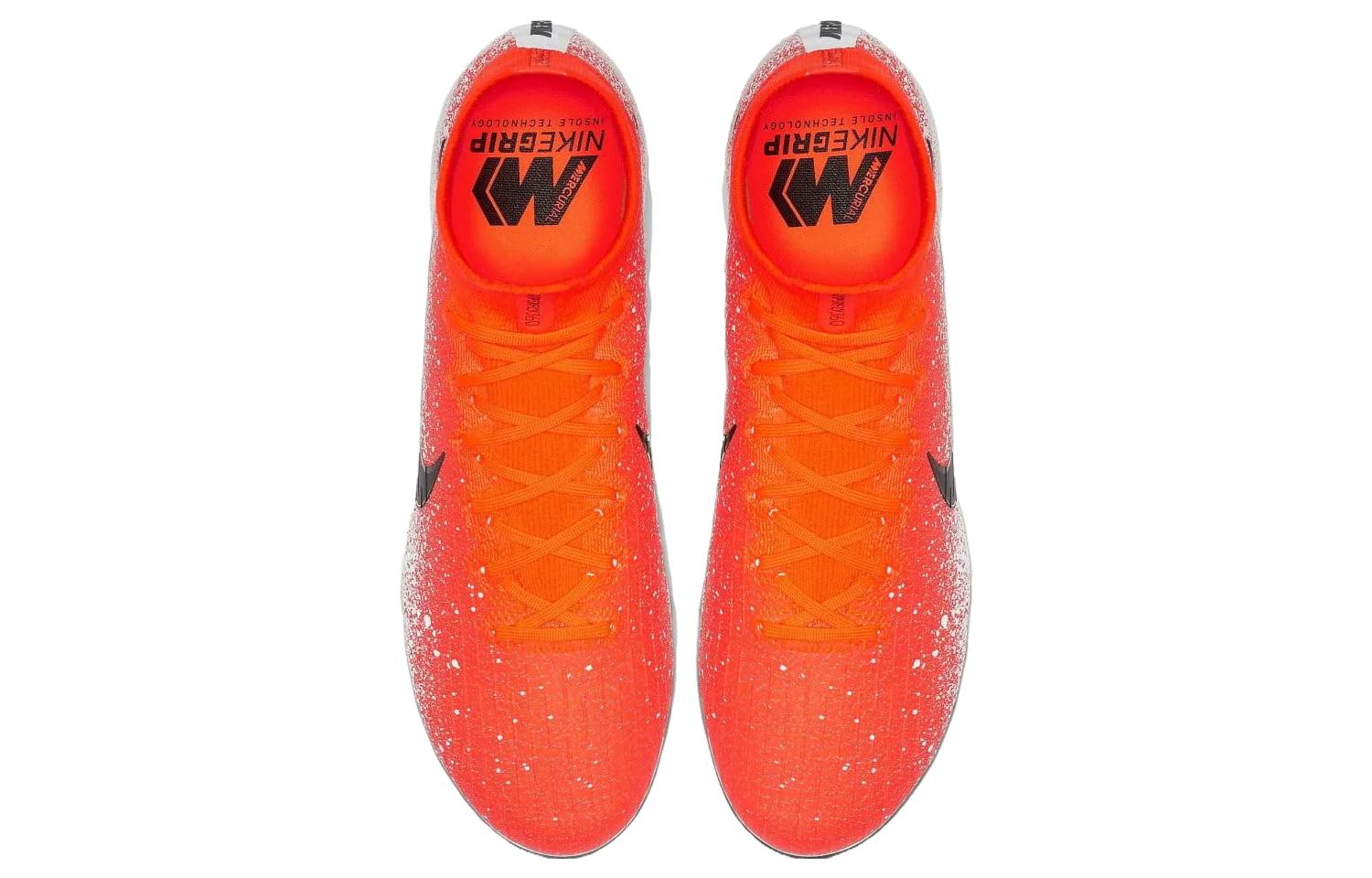 Футбольные бутсы мужские Nike Mercurial Superfly 6 Elite AG-Pro оранжевые, 46 EU