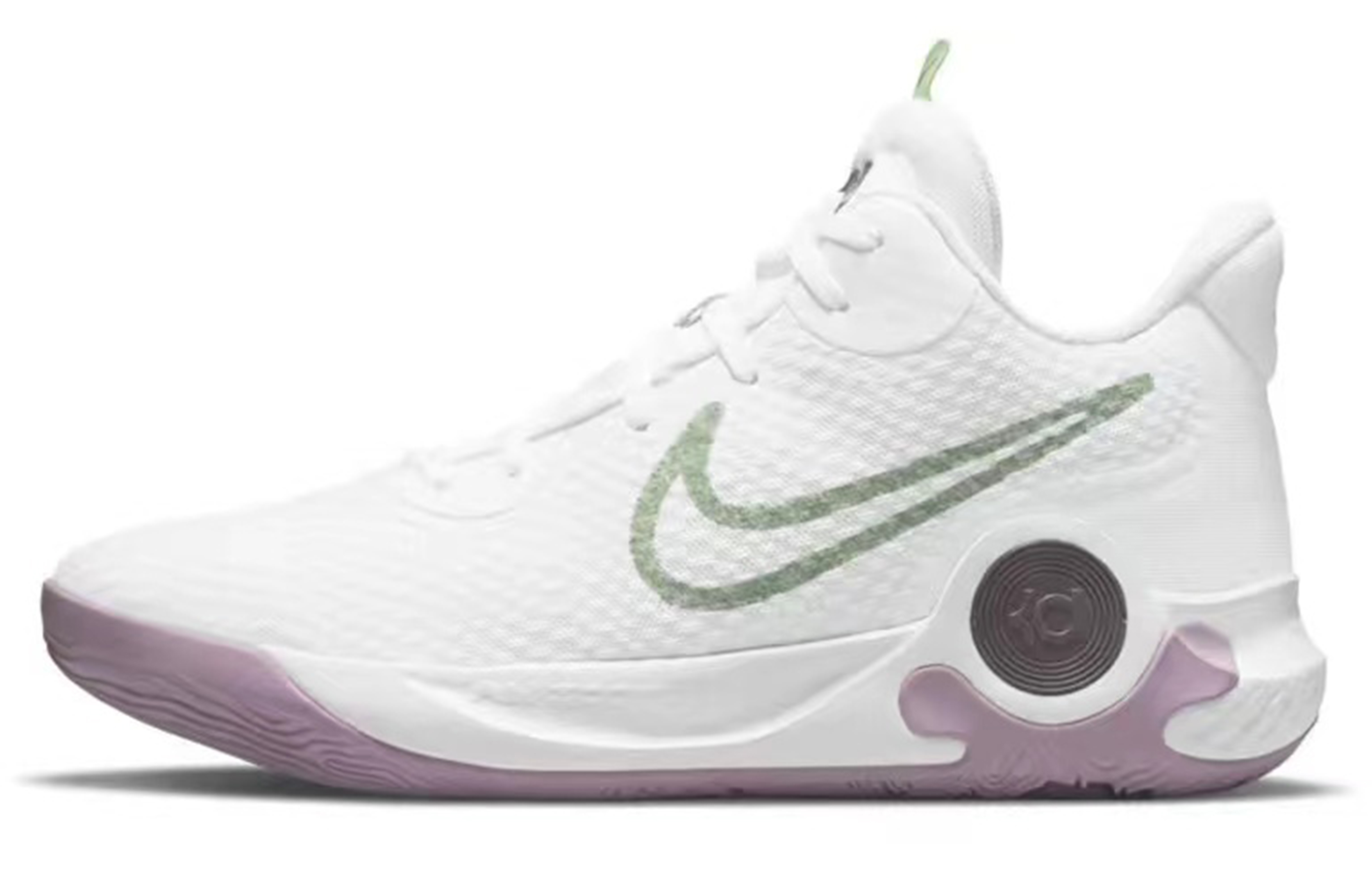 Кроссовки унисекс Nike KD Trey 5 черно-белые, 42 EU